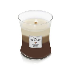 WoodWick Café Sweets Medium Hourglass Trilogy Candle, 9.7 oz.