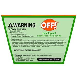 OFF! Citronella Bucket, 18 OZ (6)