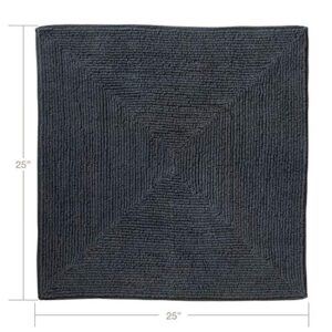 SKL Home Vern Yip Ombre Rug, 26x26, Charcoal