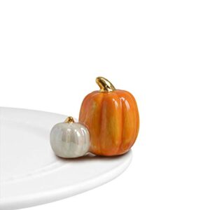 nora fleming hand-painted mini: pumpkin spice (double pumpkin) a02
