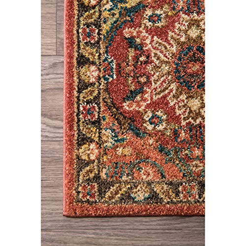 nuLOOM Gladis Trellis Area Rug, 5' x 7' 5", Rust