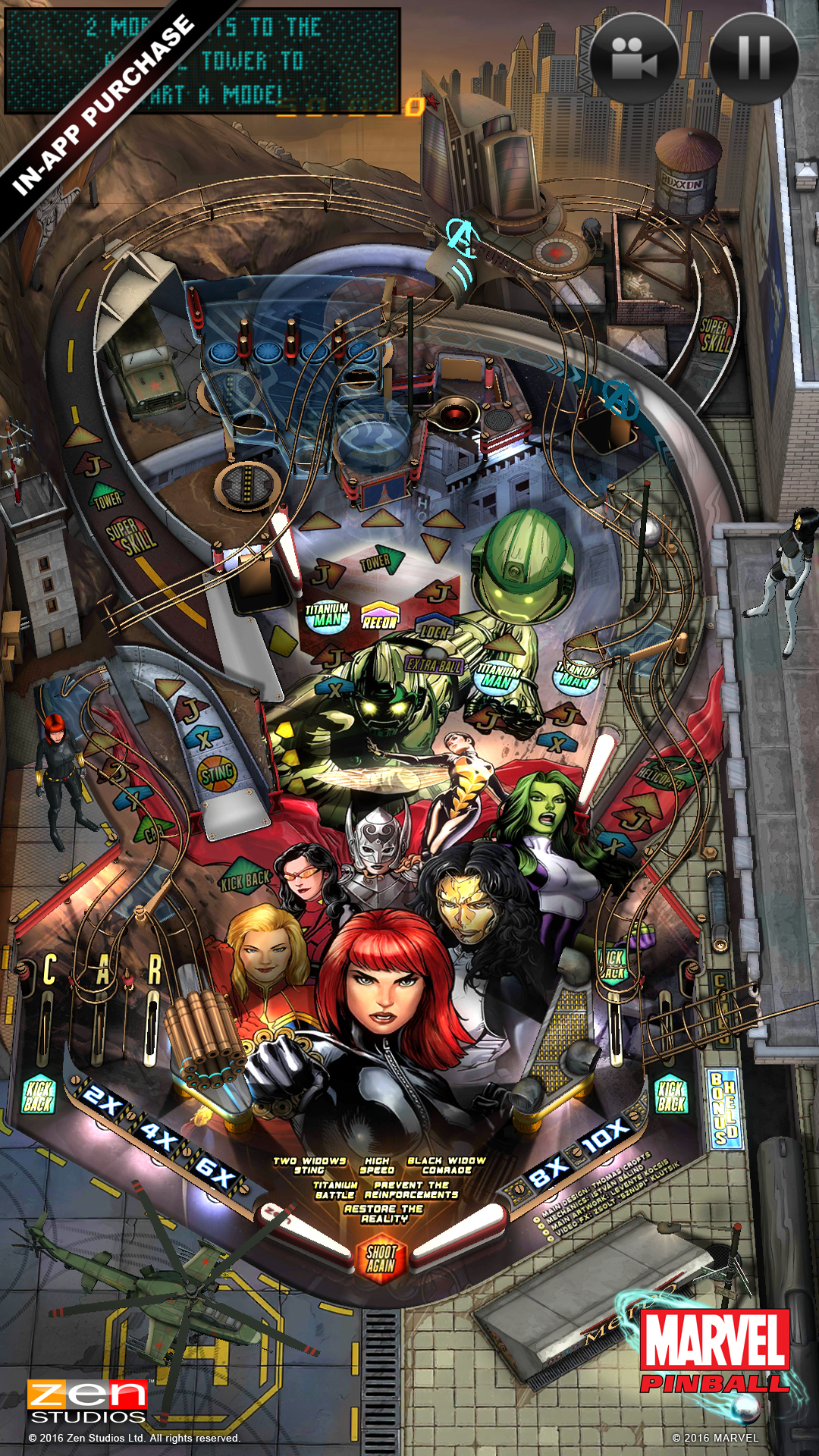 Marvel Pinball