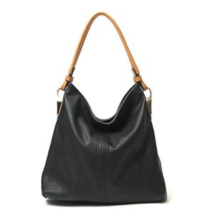 janin handbag bucket style hobo shoulder bag with extra longer strap