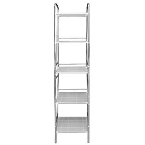 Art & Home 5-Tier Chrome Plated Steel Storage Shelf