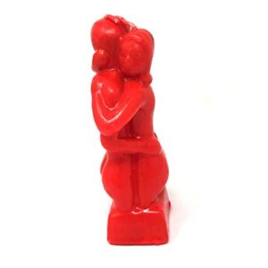 Vrinda ® Decorative Candle Erotic Couple Red