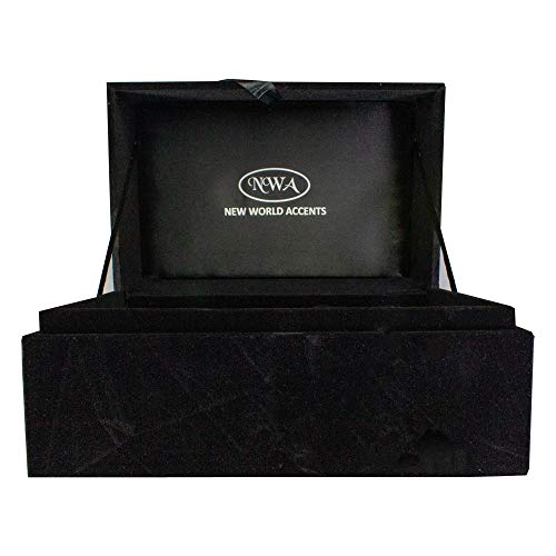 Adult Funeral Cremation Urn, White Ash Urns With Personalization and Velvet Box