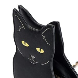 Womens Cat Crossbody Purse Bags Animal Cat Chic Clutch Shoulder Bags