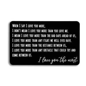 jstud engraved wallet inserts card thanksgiving gifts wallet card gifts for men women husbands wife boyfriend girfriend