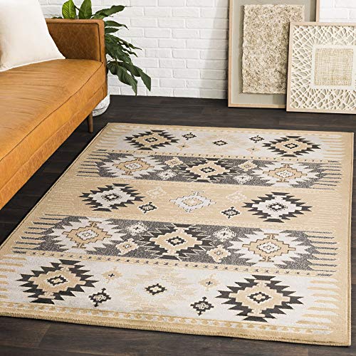 Artistic Weavers Hepburn Transitional Runner Area Rug,2'2" x 7'7",Camel