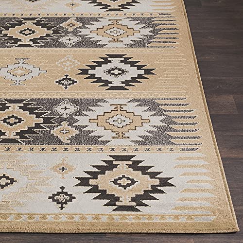 Artistic Weavers Hepburn Transitional Runner Area Rug,2'2" x 7'7",Camel