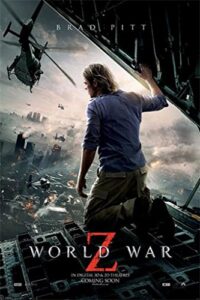 world war z poster american action horror film movie zombie apocalypse aesthetic retro classic classy decoration living room bedroom home office wwz poster cool wall decor art print poster 24×36