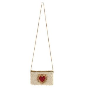 Mary Frances womens Heart Burst Crossbody Bag, Multi, no size US