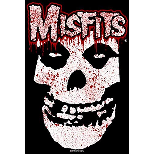 Misfits - Fiend Skull Splatter Poster 26 x 36in