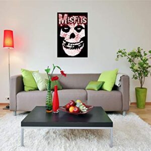 Misfits - Fiend Skull Splatter Poster 26 x 36in