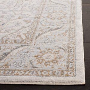 SAFAVIEH Isabella Collection 5'3" x 7'6" Cream/Beige ISA912A Oriental Non-Shedding Living Room Bedroom Dining Home Office Area Rug