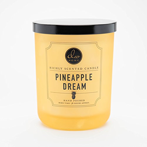 DW Home Medium Single Wick Candle, Pineapple Dream