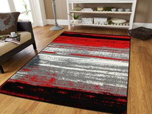 large grey modern rugs for living room 8×10 abstract area rugs rugs for office and kitchen clearance red black ivory cheap rug sets, large 8×11 rug