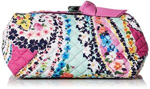 Vera Bradley Women's Cotton Carson Crossbody Purse, Wildflower Paisley, One Size