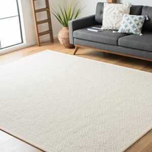 safavieh natural fiber collection 8′ x 10′ ivory nf483a handmade premium wool & jute area rug