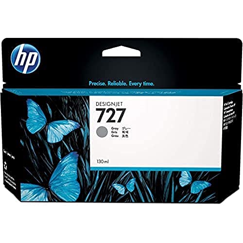 HP HEWB3P24A 727 Ink Cartridge, Gray Standard Yield,Grey