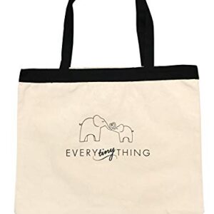 "in The NICU, Every Tiny Thing Matters" Cotton Tote Bag - Perfect for NICU Moms, NICU Dads and NICU Nurses