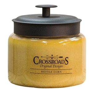 kettle corn jar candle 48oz