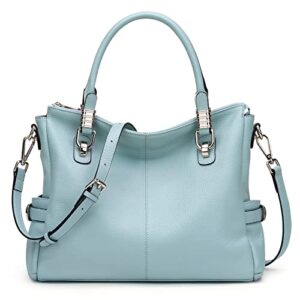 s-zone women genuine leather handbag shoulder purse satchel tote crossbody bag
