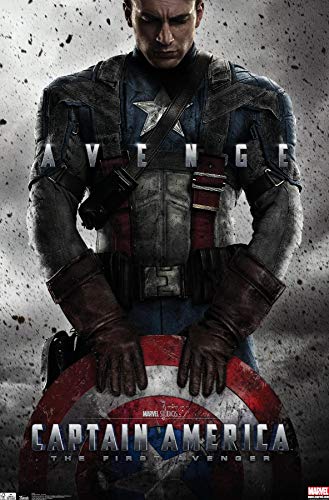 Trends International Marvel - Captain America - The First Avenger - One Sheet Wall Poster, 22.375" x 34", Premium Unframed Version