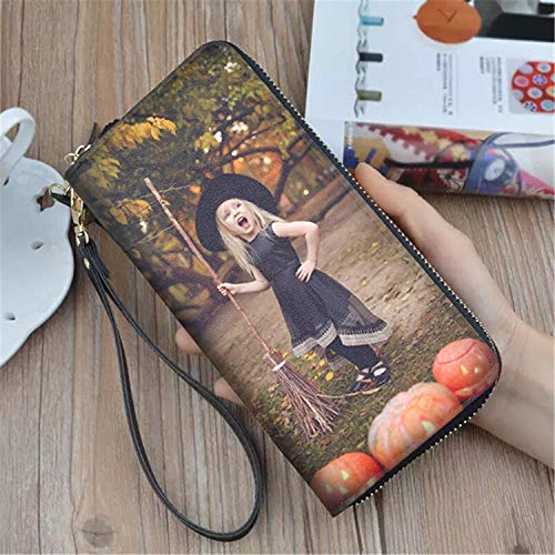 a266XDKSJK Personality Women Leather Wallet Clutch Bag Card Case Cash Holder Wallets Custom Photos Wallets Print Any Photo