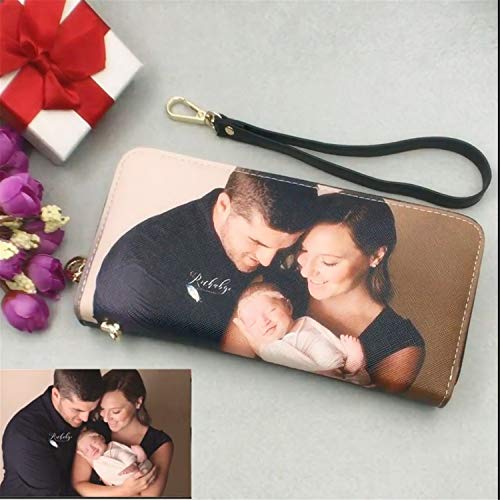a266XDKSJK Personality Women Leather Wallet Clutch Bag Card Case Cash Holder Wallets Custom Photos Wallets Print Any Photo