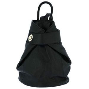 fioretta italian genuine leather top handle backpack purse shoulder bag handbag for women