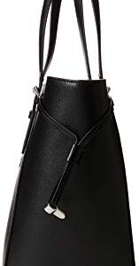 Michael Kors Canvas and Beach Tote Bag, Black (Black)