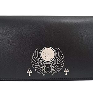 Lost Queen Gothic Bastet Sphynx Cat Occult Goth Zip Around Wallet