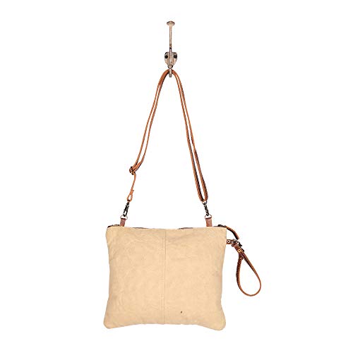 Myra Bag Classic Canvas, Rug, Leather & Hairon Crossbody Bag S-1932