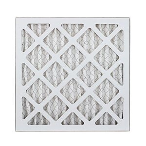 Filterbuy 10x10x1 Air Filter MERV 8 Dust Defense (6-Pack), Pleated HVAC AC Furnace Air Filters Replacement (Actual Size: 9.50 x 9.50 x 0.75 Inches)