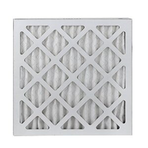 Filterbuy 10x10x1 Air Filter MERV 8 Dust Defense (6-Pack), Pleated HVAC AC Furnace Air Filters Replacement (Actual Size: 9.50 x 9.50 x 0.75 Inches)