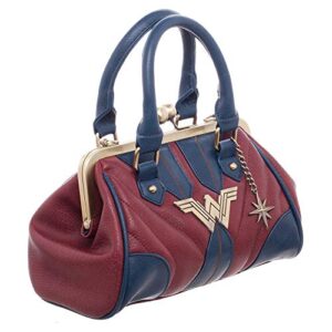 bioworld wonder woman costume inspired women’s handbag multi