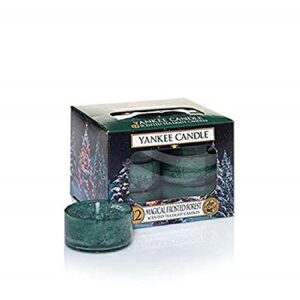 yankee candle magical frosted forest tea light candles …