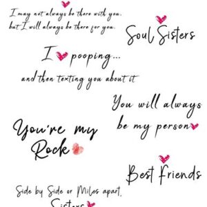 Personalized Best Friend Print Art You are my rock for any special occasion, Christmas best friends gifts 2023, perfect gift for female best friend, distance gifts for bff (UNFRAMED)