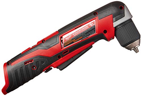 Milwaukee 2415-20 M12 12-Volt Lithium-Ion Cordless Right Angle Drill, 3/4 In, Bare Tool, Medium