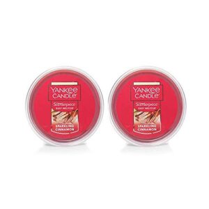 yankee candle 2 pack sparkling cinnamon easy meltcup 2.2 oz.