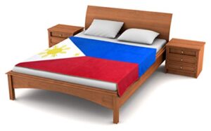 fuzzy flagstm philippines flag fleece blanket – 80-inches x 50-inches – oversized travel throw cover