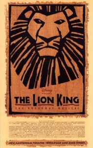 the lion king the broadway musical poster broadway theater play 11×17 masterposter print, 11×17