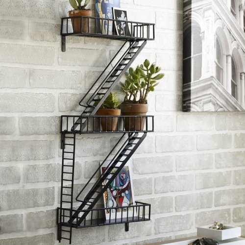 Design Ideas FireEscape Shelf