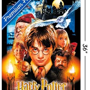 Trends International 24X36 Harry Potter and the Sorcerer's Stone - One Sheet Wall Poster, 24" x 36", Premium Unframed Version