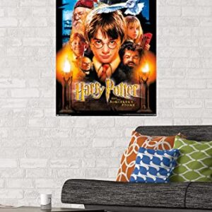 Trends International 24X36 Harry Potter and the Sorcerer's Stone - One Sheet Wall Poster, 24" x 36", Premium Unframed Version