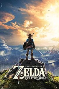 pyramid america the legend of zelda breath of the wild hyrule video game gaming cool wall decor art print poster 24×36