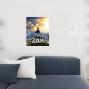 Pyramid America The Legend of Zelda Breath of The Wild Hyrule Video Game Gaming Cool Wall Decor Art Print Poster 24x36