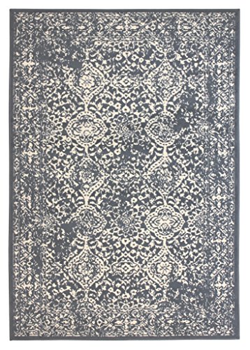 ST. CROIX TRADING Ariana Home Area Rug, 8 x 10, Grey