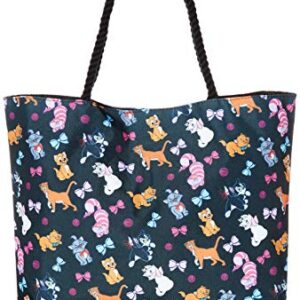 Disney Tote Travel Bag Cats Print: Figaro Cheshire Oliver & Co Marie Aristocats